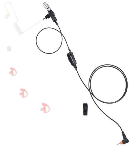 commountain SL300 SL3500e Earpiece with Mic Compatible for Motorola Radios TLK-100 TLK-110 SL...