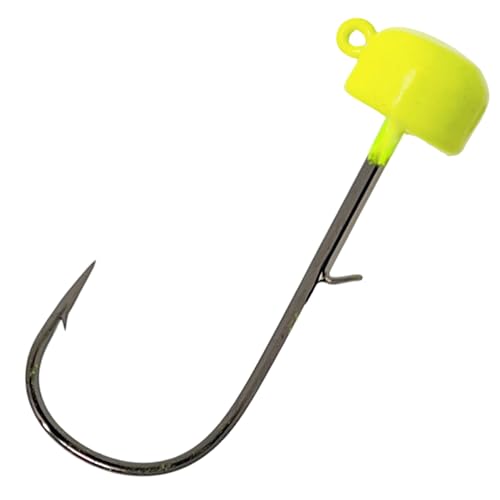 Image of Reaction Tackle Tungsten Mushroom Head Ned Rig Shroom Jig Heads (5-Pack)