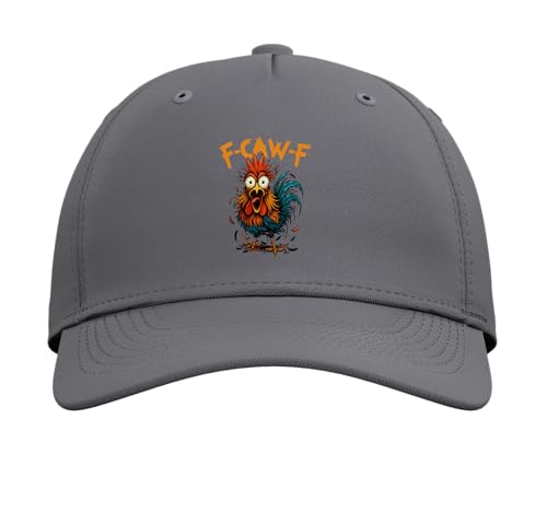 Gorra ajustable de béisbol con diseño de gallo humorístico miniatura 2