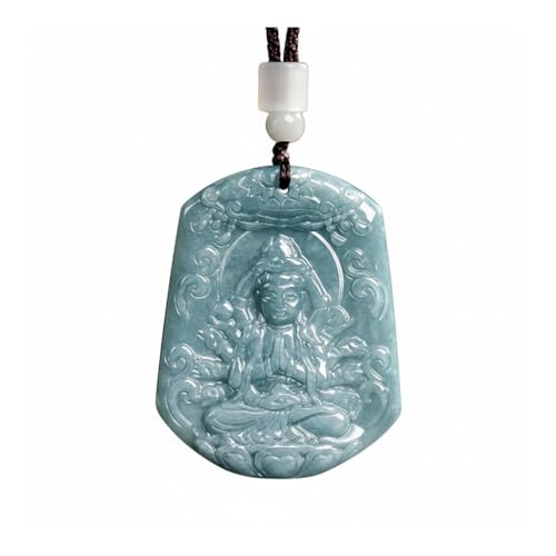 Collier en jade véritable amulette de protection quotidienne