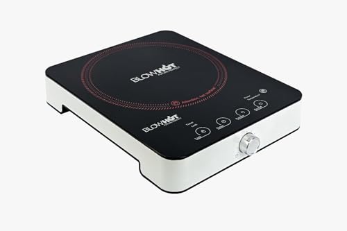 Image of BLOWHOT BL 500 Grill Infrared Cooker 2200 Watt, Infrared Cooktop with Mesh Tray | Electric Grill Cooker | Fast Heating Cook Top, Suitable for All Flat Bottom Utensils | 1 Year Warranty