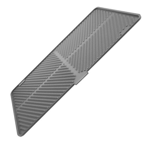 JOINPAYA Large Foldable Silicone Cat Litter Mat Non- Litter Catcher for All of Boxes Easy to and Floor