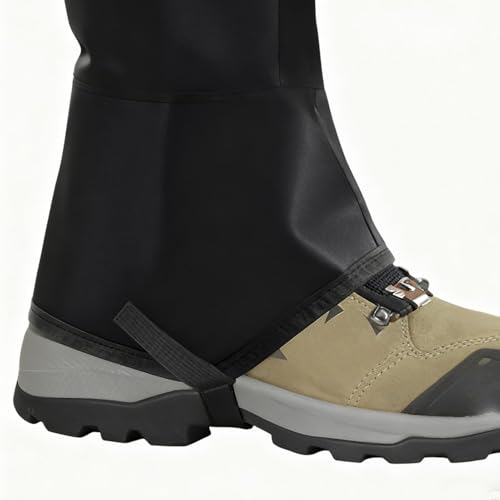 Polainas impermeables ajustables para botas de senderismo y nieve 6