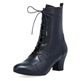 Miz Mooz Flicka Women's Victorian Inspired Pumps Black