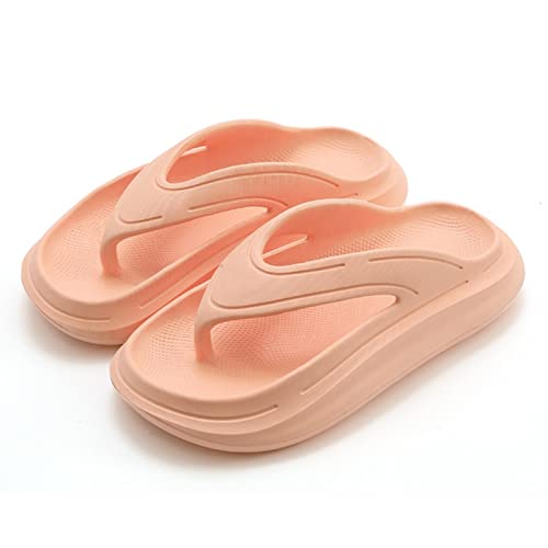 Sandalias de hombre tipo chanclas: calzado de dedo con fondo grueso para piscina