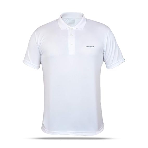 HCD-322 Polo Tennis T-Shirt for Mens, Size - XXL (White)-image-0