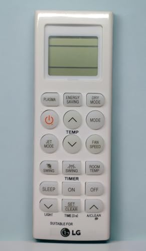 Image of LG AC Remote Control Compatible for 36m LG Split Air Conditioner Plasma Dry Mode (Please Check All Photos & Match All Button)