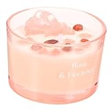 YOSADIER Duftkerze aus Sojawachs Dekorative Aromakerze mit Langanhaltendem Duft für Raumdekoration für Hochzeiten und Entspannende Abende