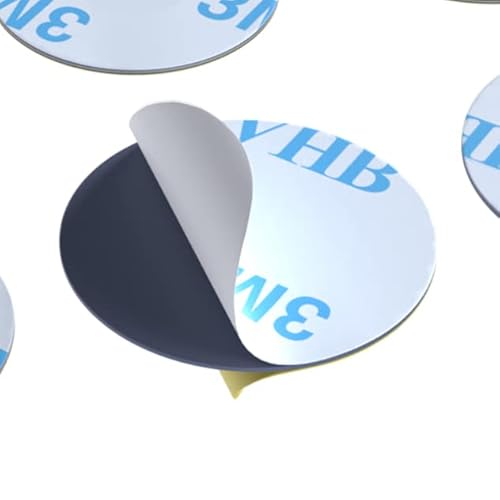 20 Of Vhb 3M Adhesive Double-Sided Foam Tape High Bond Dots Conformable Acrylic Glue Replacement Kit 20 Of 0.9 Inch Circle Small Round #TOP3