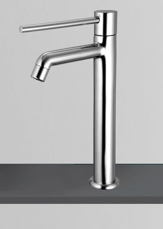 THOISEWELT Hospital Medical Labortory Kitchen Sink Wash Basin Long Body Pillar Cock Long Handel Brass Material Chrome Finish 12