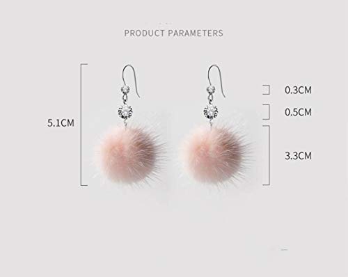 Boucles d'oreilles d'art coréen en diamant et argent de prestige