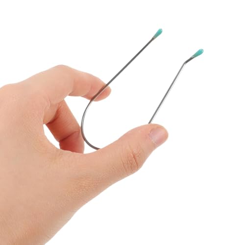 image for Junfamilee 8Pcs Silver Hot Roller Clips Replacement Kit - Secure-Lock 