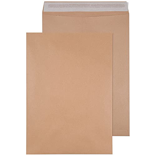 Q-Connect Envelope 458x324mm Pocket Self Seal 135gsm Manilla (Pack of 125)
