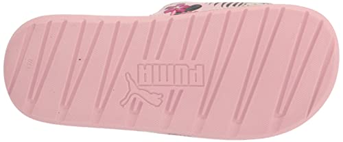 PUMA PUMA Cool Cat Sandal, Parfait Pink-Yellow Pear White, 1 US Unisex Little Kid