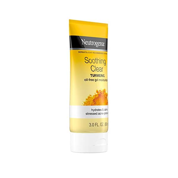 Neutrogena-Soothing-Clear-Gel-Facial-Moisturizer-with-Calming-Turmeric-Hydrating-Oil-Free-Face-Cream-for-Acne-Prone-Skin-Paraben-Free-Not-Tested-on-Animals-3-fl-oz Neutrogena Soothing Clear Gel, 3 Fl Oz