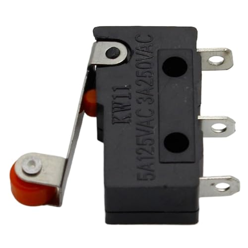 Micro interrupteur fin de course PCB bras de levier rouleau KW 5A NO NF