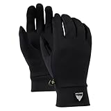 Burton Screen Grab Glove Liners, True Black, ML