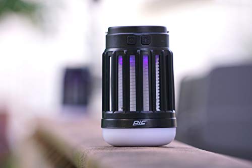 Pic Solar Portable Lantern & Bug Zapper, Kills Bugs On Contact #TOP4