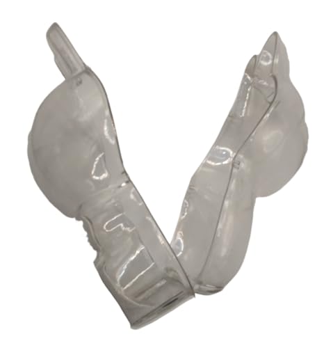 Miro Travel Wear Transparente Schutzhülle für Plüschspielzeug, Mini-Display-Tasche, tragbar, aus Acryl, austauschbar und kompatibel mit Labubu Modell Have A Sit