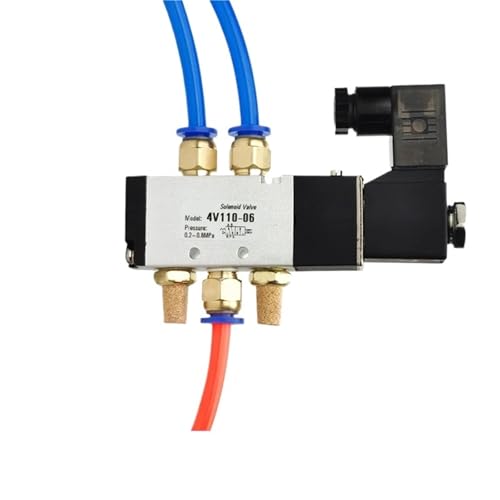 Distributeur solénoïde 4V110-06 1/8 de précision industrielle DC 24V - 2