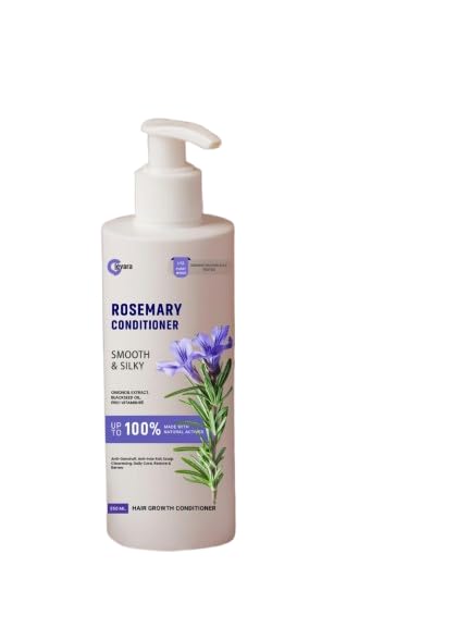 Rosemary Conditioner with Pure Rosemary Extract | Smooth & Silky Hair | Up to 94% Stronger Hair & 93% Less Hair Fall | For Men & Women | 250ML