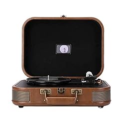 Disques vinyles Portables Phonographe rétro Vintage, Tourne-Disque Bluetooth Platine Vinyle avec enregistreur de Haut… - Les Beatles, Paul McCartney, John Lennon, RIngo Starr, George Harrison