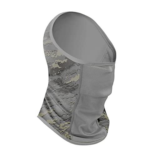 Riverruns Super Breathable Neck Gaiter, Upf 50+ Sun Protection Face Shield, Multi-Use Headscarf For Fishing Hunting Kayaking Hiking Cycling (Hail Storm) #TOP29