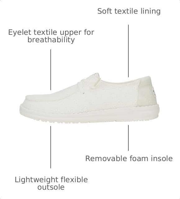Image of HEYDUDE Wendy Eyelet Lace