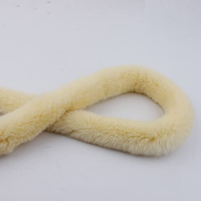 PH PandaHall Nastro In Pelliccia Sintetica Di Coniglio 5 M X 5 Cm, Peloso, Per Cucito, Decorazioni Fai-da-te, Abbigliamento Invernale E Accessori