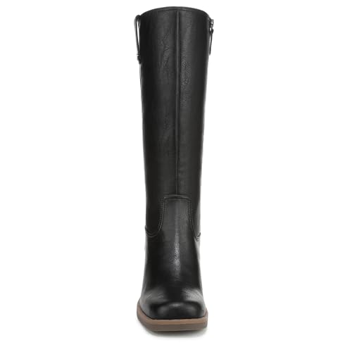 Dr. Scholl's Women's Joplin Knee High Boot Black - Wide Calf 6 M2