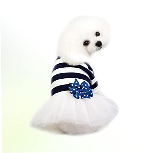 Toddmomy 2 Unidades saia tule pet traje tutu cachorro vestido cachorro para meninas light levinho ve