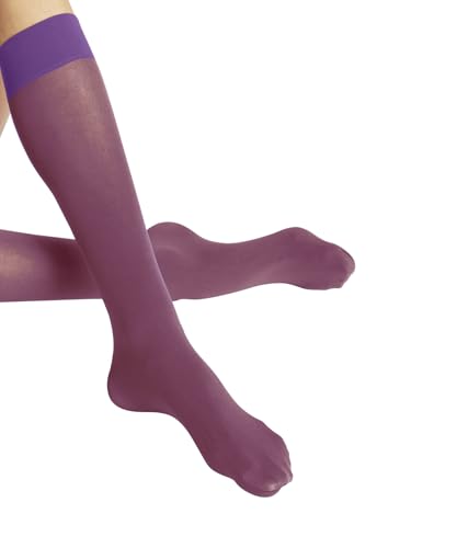 Image of FALKE Womens Pure Matt 50 Den Plain Semi-opaque 1 Pair