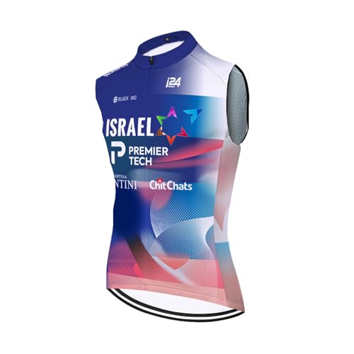 Rompeviento ciclismo sin mangas Israel World Tour