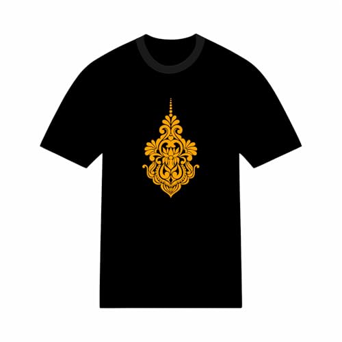 T-shirt streetwear mandala en coton respirant et design original
