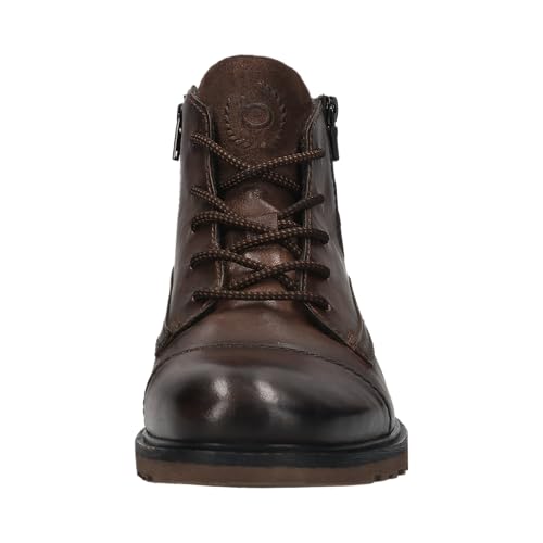 bugatti Herren Hochwertiger Schnürstiefel mit Reißverschluss und Memory Foam für maximalen Komfort – Bild 3