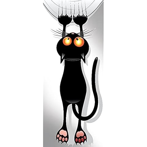 A.Monamour 3D Cat Door Stickers Cover
