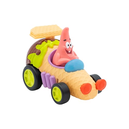 SpongeBob SquarePants Bikini Bottom Boaters Rev Up Racers with Spongebob and Patrick, Ages 3+, Gelb, 4 x 2 x 2.75 inches - Image 2