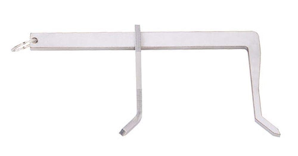 Divaricatore in acciaio INOX, lunghezza 20 cm
