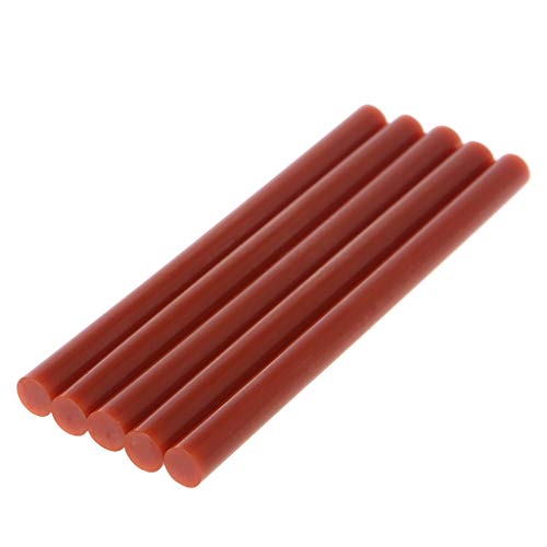 Lot de 5 bâtonnets de colle à chaud pour bricolage 7 x 100 mm, gris