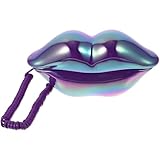 Ciieeo Charmantes Lippentelefon Schnurgebunden Festnetztelefon mit Klarer Klangqualität Kleine Tischdekoration für Büro und Zuhause