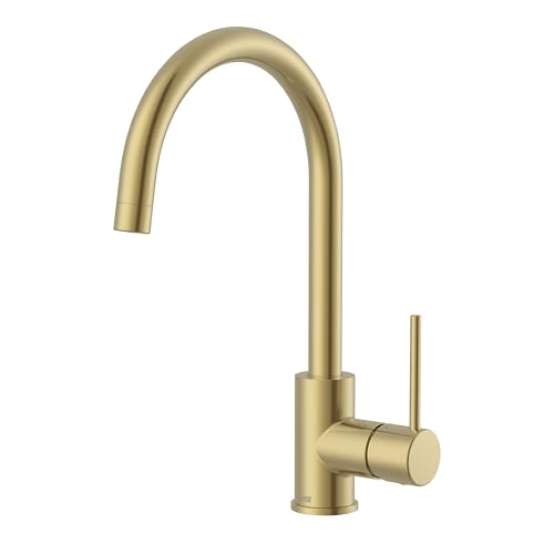 Robinet de cuisine avec bec pivotant 360° pour îlot central moderne - 2