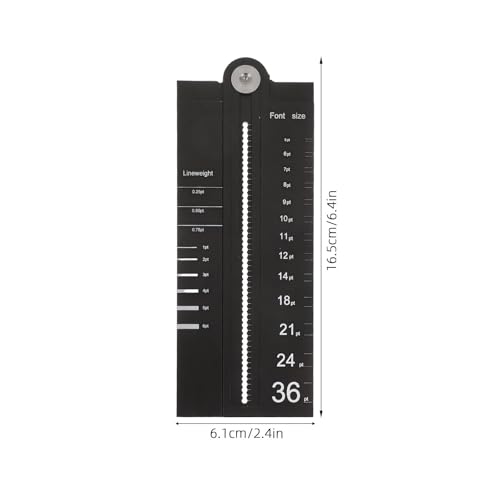 JOINPAYA Aluminum Alloy Multifunction Drafting Ruler Kit with Precision Measurement and Portable Design, for Classroom Lessons and Outdoor Measuring, Drawing Tools for Geometry - Image 9