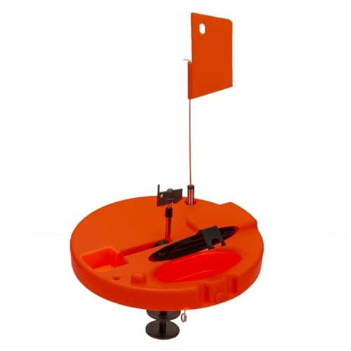 Couverture isolante de pêche sur glace pliable avec drapeau thermique de marquage et bâton