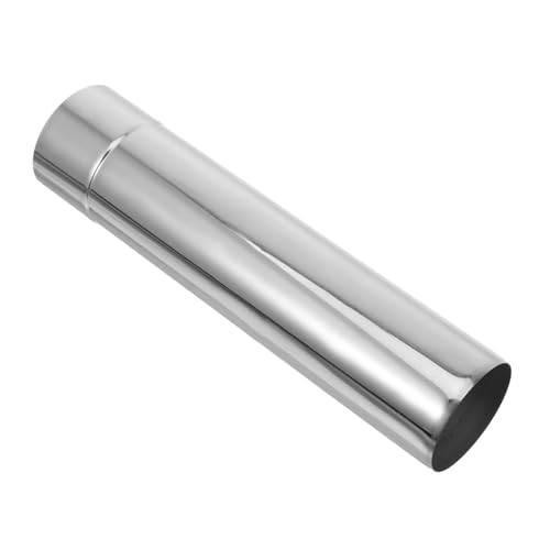 Toddmomy Tuyau De Poêle Acier Inoxydable pour Conduit De Cheminée Rallonge De Conduit De Cheminée Isolé De De