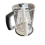 CQJFCYBRA Accesorios For Vaso De Licuadora: Cuchilla For Vaso Mezclador, Compatible con Braun MQ7045, MQ9087, MQ7025, MQ7035, MQ9005, MQ9027, MQ9037, MQ9045, MQ9087X Y MQ9097.