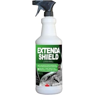 GHS Extenda Shield Fly Spray for Horses – Permethrin Insect Repellent – Kills & Repels Horse Flies, Mosquitoes, Ticks & Lice – 1L Pump Spray