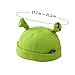 Amamcy Cute Baseball Cap Hat with Ears for Boys Green Peaked Cap Bucket Hats Docker Caps Funny Costume Caps Fisherman Hat