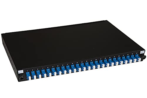 Panneau Fibre Optique 19 LC Duplex monomode 250mm Pigtails
