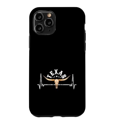 Texas - USA - Pride Since 1845 Texas heartbeat �t�@��T�V���c �X�}�z�P�[�X iPhone 11 Pro �p