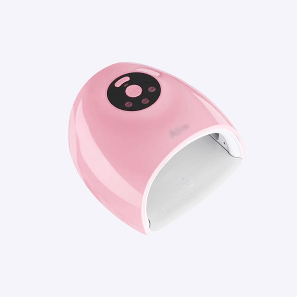Lampa do paznokci LED UV. Lampa do paznokci 48W suszarka do paznokci o wysokiej mocy czerwony czujnik światła bezbolesny lampka paznokciowa, aby szybko wysuszyć wszystkie klej Szybko (Color : Red)